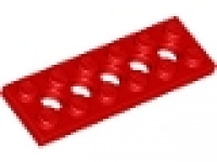 Lego Lochplatten 2x6 rot