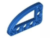 Lego Technic Liftarm (Vierteloval) 3x5 blau