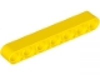 Lego Liftarm  1x7 gelb