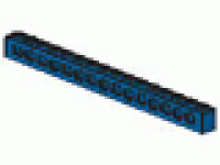 Lego Technic Lochbalken 1x16x1 blau neu