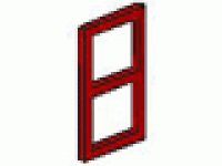 Fenstereinsatz für 1x4x3-Fenster rot