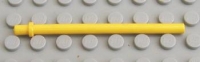 Lego Stange mit Stopper, gelb, 4095