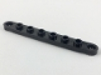 Lego Technic T - Platte 1x8 schwarz