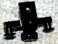 Puffer schwarz komplett mit Magnethalter + Magnet, Typ 1 neu