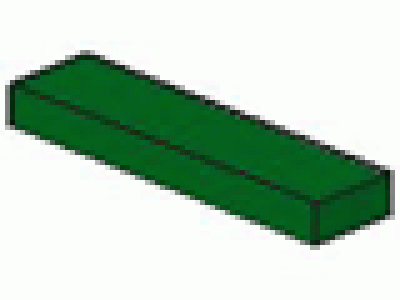 Lego Fliese 2431 grün 1 x 4