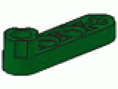 Lego Technic Liftarm 1x4 grün