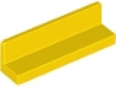 Winkelfliese Paneele 1 x 4 gelb neu