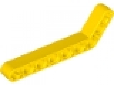 LEGO Technic Liftarm (gewinkelt) 3 x 7 gelb