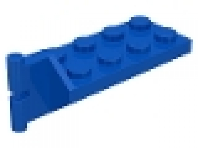 Scharnierplatte (Vater) 2x4x0.33 blau
