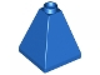 Dachspitze 75° 2x2x2 blau