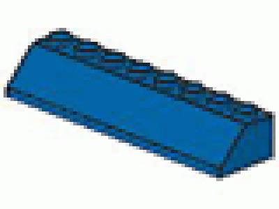 Dachstein 45° 2x8 blau