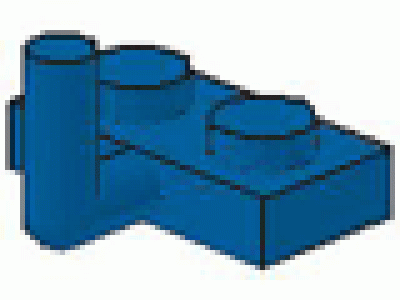 Platte mit Haken 4623 blau