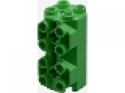 Octagon-Säulenstein SNOT Konverter 2x2x3.33 grün