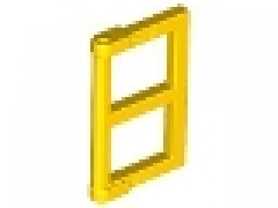 Fenstereinsatz für 1x4x3-Fenster gelb neu
