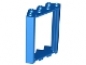Preview: Fensterrahmen 4 x 4 x 6 blau 28327 mit glas tr hellblau und Aufkleber, siehe Bilder