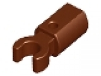 LEGO Bar Holder with Clip rotbraun 11090