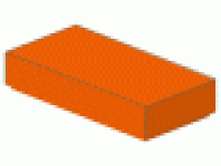 Lego Fliesen  3069b orange 1 x 2 neun