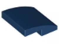 Slope, Curved 2 x 2 dunkelblau, 15068