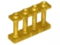Holzzaun 1x4x2 pearl gold 15332
