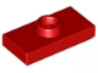 Plate, Modified 1 x 2 with 1 Stud with Groove and Inside Stud Holder (Jumper) rot