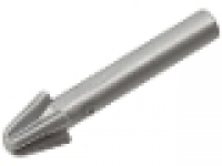 Minifigure, Weapon Harpoon, Smooth Shaft, flat silver