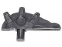 Minifigure, Weapon Blade with Bar and 3 Spikes, 19179