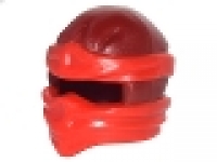 Minifigure, Headgear Ninjago Wrap Type 2 with Molded Red Wraps and Knot Pattern
