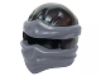 Minifigure, Headgear Ninjago Wrap Type 2 with Molded Dark Bluish Gray Wraps and Knot Pattern