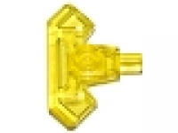 Minifigure, Weapon Axe Head with Bar, tr gelb