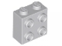 LEGO Stein 22885, Modified 1 x 2 x 1 2/3 with Studs on Side neues hellgrau, neu