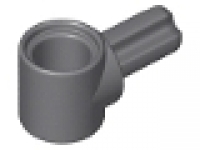 Technic, Axle and Pin Connector Hub with 1 Axle, neues dunkelgrau, neu