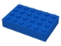 Stein 4x6x1 blau