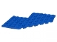 Diagonalplatte 10x10 blau
