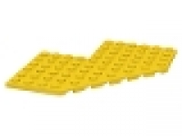 Diagonalplatte 10x10 gelb