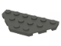 Lego Schnäppchen 20 x Doppel-Diagonalplatte 3x6 altes dunkelgrau