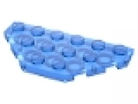 Doppel-Diagonalplatte 3x6 tr blau