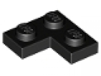 Lego Schnäppchen 50 x Winkelplatte ( Corner) 2 x 2 x 0,33 schwarz 2420
