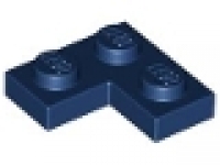 Winkelplatte ( Corner) 2 x 2 x 0,33 dunkelblau 2420