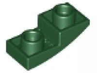 LEGO Schrägstein invers 2 x 1 x 2/3 dunkelgrün, 24201