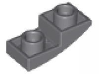 LEGO Schrägstein invers 2 x 1 x 2/3 neues dunkelgrau, 24201