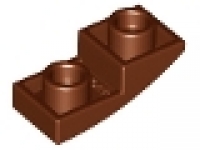 LEGO Schrägstein invers 2 x 1 x 2/3 rotbraun, 24201