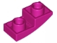 LEGO Schrägstein invers 2 x 1 x 2/3 magenta, 24201