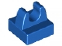 Lego Fliese 1 x 1 mit Clip blau