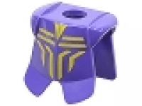Armor Breastplate with Leg Protection lila  2587pb01