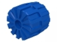 Hartplastikrad 2515  blau 54 x 30 mm