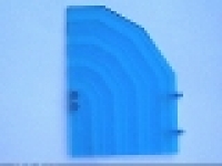 Aqua Türglas 1 x 9 x 11 Transblau
