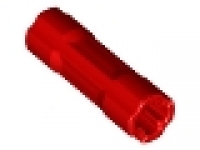 Lego Technic, Axle Connector 3L, rot, neu