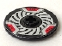 Lego Technic, Disk 3 x 3, schwarz 2723pb001