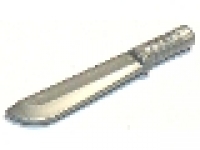 Minifigure, Weapon Machete, flat silver