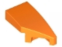 LEGO Wedge 2 x 1 x 2/3 Right, orange